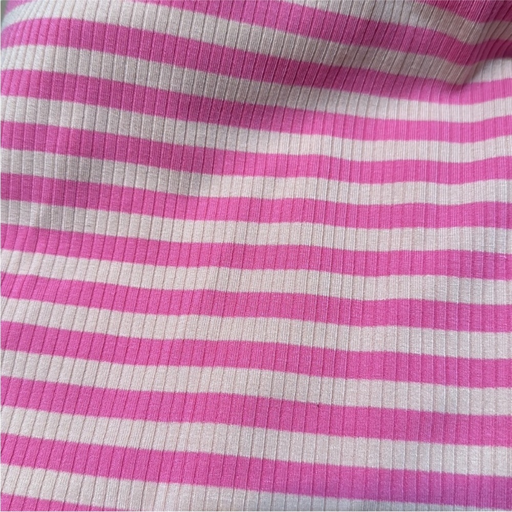 Pink and Nude Ribbed Midi - Picture 4 of 8